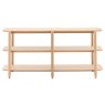 Gallery Direct Hatfield Natural Wide Open Display Gallery Direct Hatfield Natural Wide Open Display