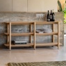 Gallery Direct Hatfield Natural Wide Open Display Gallery Direct Hatfield Natural Wide Open Display