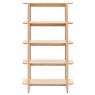 Gallery Direct Hatfield Natural Tall Open Display Gallery Direct Hatfield Natural Tall Open Display