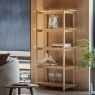 Gallery Direct Hatfield Natural Tall Open Display Gallery Direct Hatfield Natural Tall Open Display