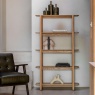 Gallery Direct Hatfield Natural Tall Open Display Gallery Direct Hatfield Natural Tall Open Display