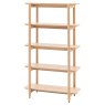 Gallery Direct Hatfield Natural Tall Open Display Gallery Direct Hatfield Natural Tall Open Display