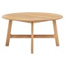 Madrid Oak Round Coffee Table Madrid Oak Round Coffee Table