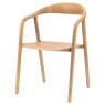 Gallery Direct Madrid Dining Chair, Oak Gallery Direct Madrid Dining Chair, Oak