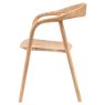 Gallery Direct Madrid Dining Chair, Oak Gallery Direct Madrid Dining Chair, Oak