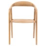 Gallery Direct Madrid Dining Chair, Oak