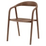 Gallery Direct Madrid Dining Chair, Walnut Gallery Direct Madrid Dining Chair, Walnut