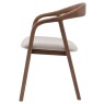 Gallery Direct Madrid Walnut Dining Chair Gallery Direct Madrid Walnut Dining Chair