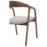 Gallery Direct Madrid Walnut Dining Chair Gallery Direct Madrid Walnut Dining Chair