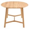 Gallery Direct Madrid Oval Dining Table, Oak Gallery Direct Madrid Oval Dining Table, Oak