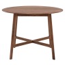 Gallery Direct Madrid Walnut Round Dining Table Gallery Direct Madrid Walnut Round Dining Table