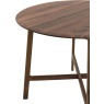 Gallery Direct Madrid Walnut Round Dining Table Gallery Direct Madrid Walnut Round Dining Table