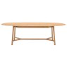 Gallery Direct Madrid Extending Dining Table, Oak Gallery Direct Madrid Extending Dining Table, Oak