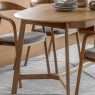 Gallery Direct Madrid Extending Dining Table, Oak Gallery Direct Madrid Extending Dining Table, Oak