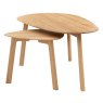 Madrid Oak Coffee Table Nest Madrid Oak Coffee Table Nest