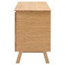 Gallery Direct Madrid 2 Door Sideboard, Oak Gallery Direct Madrid 2 Door Sideboard, Oak