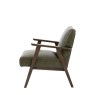 Neyland Heritage Armchair Green Leather Neyland Heritage Armchair Green Leather