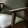Neyland Heritage Armchair Green Leather Neyland Heritage Armchair Green Leather