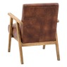 Neyland Vintage Armchair Brown Leather Neyland Vintage Armchair Brown Leather