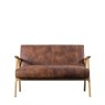 Neyland 2 Seater Sofa Vintage Brown Leather Neyland 2 Seater Sofa Vintage Brown Leather