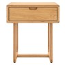 Gallery Direct Craft Natural 1 Drawer Bedside Gallery Direct Craft Natural 1 Drawer Bedside