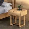 Gallery Direct Craft Natural 1 Drawer Bedside Gallery Direct Craft Natural 1 Drawer Bedside