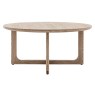 Craft Smoked Round Coffee Table Craft Smoked Round Coffee Table