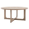 Craft Smoked Round Coffee Table