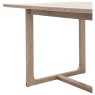Gallery Direct Craft Smoked Dining Table Gallery Direct Craft Smoked Dining Table