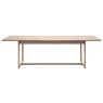 Gallery Direct Craft Extending Dining Table Smoked Gallery Direct Craft Extending Dining Table Smoked