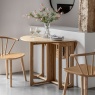Gallery Direct Craft Folding Dining Table Natural Gallery Direct Craft Folding Dining Table Natural