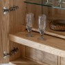 Gallery Direct Craft Cocktail Cabinet, Natural Gallery Direct Craft Cocktail Cabinet, Natural