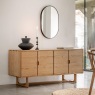 Craft 4 Door Natural Sideboard Craft 4 Door Natural Sideboard