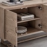 Gallery Direct Craft 4 Door Smoked Sideboard Gallery Direct Craft 4 Door Smoked Sideboard