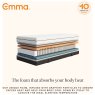Emma Diamond Hybrid Deluxe Super King Mattress Emma Diamond Hybrid Deluxe Super King Mattress