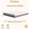 Emma Smart Hybrid Deluxe Super King Mattress Emma Smart Hybrid Deluxe Super King Mattress