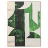 Emerald Abstract Framed Canvas Emerald Abstract Framed Canvas