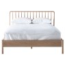 Wycombe King Size Oak Spindle Bed