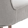 Tarnby Grey Linen Bar Stool Tarnby Grey Linen Bar Stool