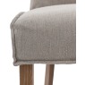 Tarnby Grey Linen Bar Stool Tarnby Grey Linen Bar Stool