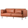 Wigmore 3 Seater Brown Leather Sofa Wigmore 3 Seater Brown Leather Sofa