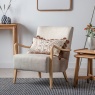 Chedworth Natural Linen Armchair