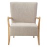 Chedworth Natural Linen Armchair