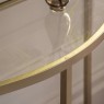 Gallery Direct Hudson Champagne Console Table Gallery Direct Hudson Champagne Console Table