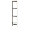 Gallery Direct Hudson Bronze Display Unit Gallery Direct Hudson Bronze Display Unit