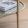 Hudson Champagne Side Table Hudson Champagne Side Table