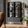 Gallery Direct Ripple 2 Door Open Display Unit Gallery Direct Ripple 2 Door Open Display Unit