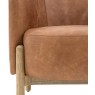 Tindon Vintage Brown Leather Armchair Tindon Vintage Brown Leather Armchair