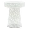 Murano Side Table, White
