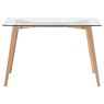 Blair Rectangle Dining Table Oak Blair Rectangle Dining Table Oak